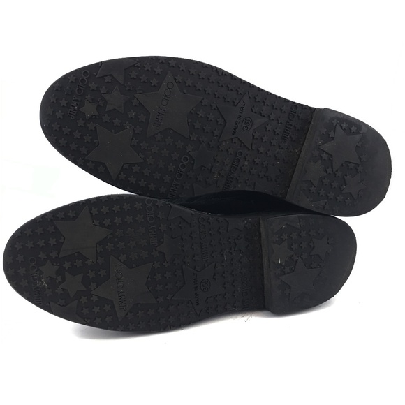 Jimmy Choo Suede Knee High Flat Boots Sz 35.5 - Picture 11 of 15